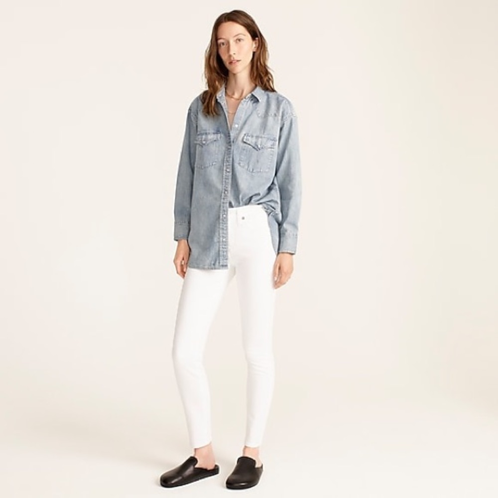 J Crew White Jeans